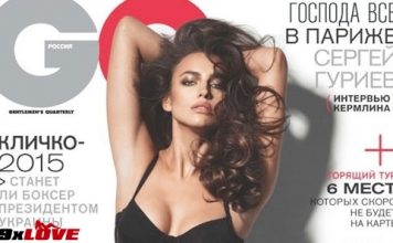 Irina Shayk khoe vòng 1 trên bìa tạp chí GQ